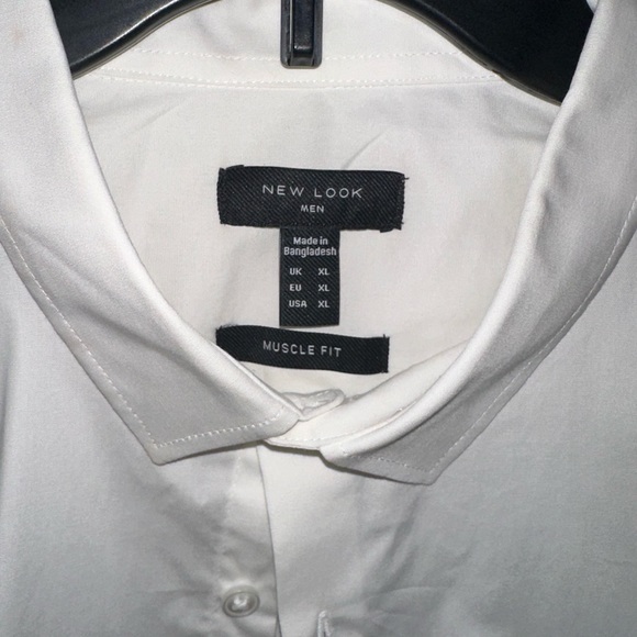 Muscle Fit White Button Down XL - Picture 3 of 3